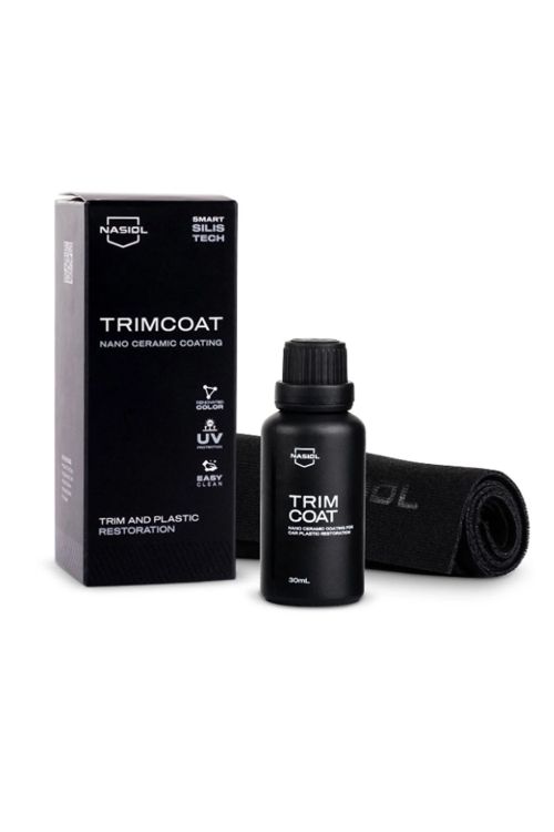 Nasiol TRIMCOAT nanoceramic protection for plastic parts