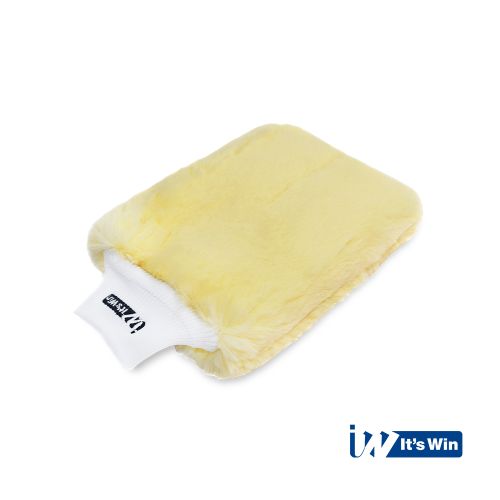 It's Win microfiber washing glove soft - cream