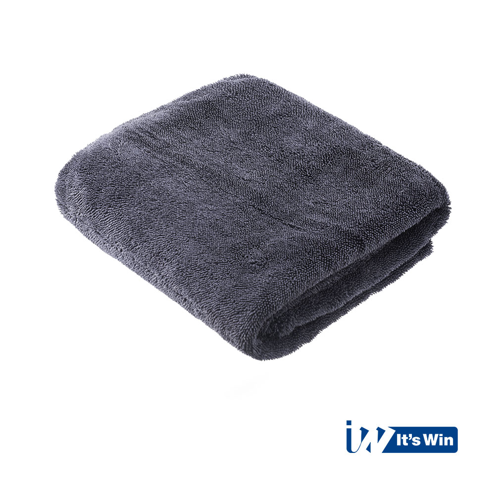 It's Win WINC-268 long-pile drying towel 1400gsm 50x70 cm gray